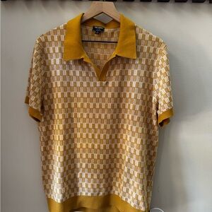 Todd Snyder Interlock Geo Montauk Polo